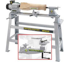 Record Power CL3 Swivel Head Lathe, M33 2MT, 24\" Centre + Stand & Bowl Attachment Package £699.99